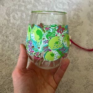 Lilly Pulitzer Acrylic Wine Glasses